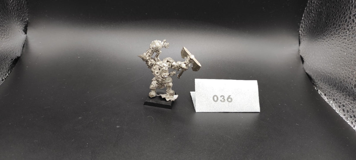 (1) Grimgor Ironhide Black Orc Warboss Orcs & Goblins Warhammer Fantasy Miniatures -1649-