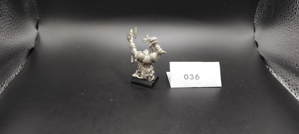 (1) Grimgor Ironhide Black Orc Warboss Orcs & Goblins Warhammer Fantasy Miniatures -1649-