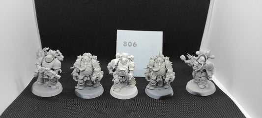 (5) Plague Marines Death Guard Chaos Space Marines Warhammer 40k -2150-