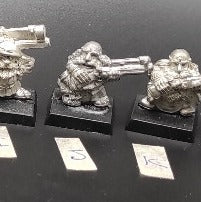 (1) Dwarf Thunderers Warhammer Fantasy Miniatures -1187-