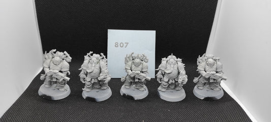(5) Plague Marines Death Guard Chaos Space Marines Warhammer 40k -2151-