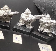 (1) Dwarf Thunderers Warhammer Fantasy Miniatures -1189-