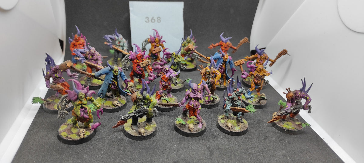 (20) Poxwalkers Death Guard Chaos Space Marines Warhammer 40k -2153-