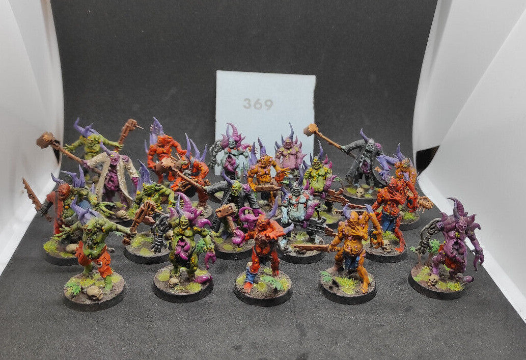 (20) Poxwalkers Death Guard Chaos Space Marines Warhammer 40k -2154-