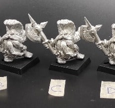 (1) Dwarf Giant Slayer Warhammer Fantasy Miniatures -1196-