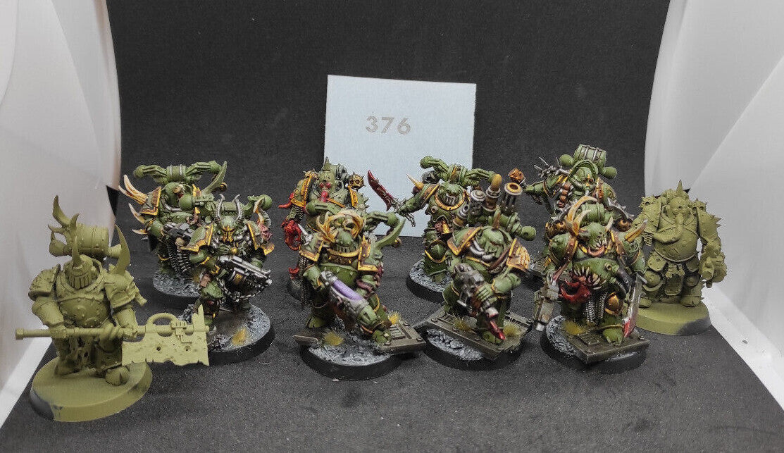 (10) Plague Marines Death Guard Chaos Space Marines Warhammer 40k -2158-