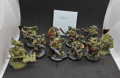 (10) Plague Marines Death Guard Chaos Space Marines Warhammer 40k -2158-