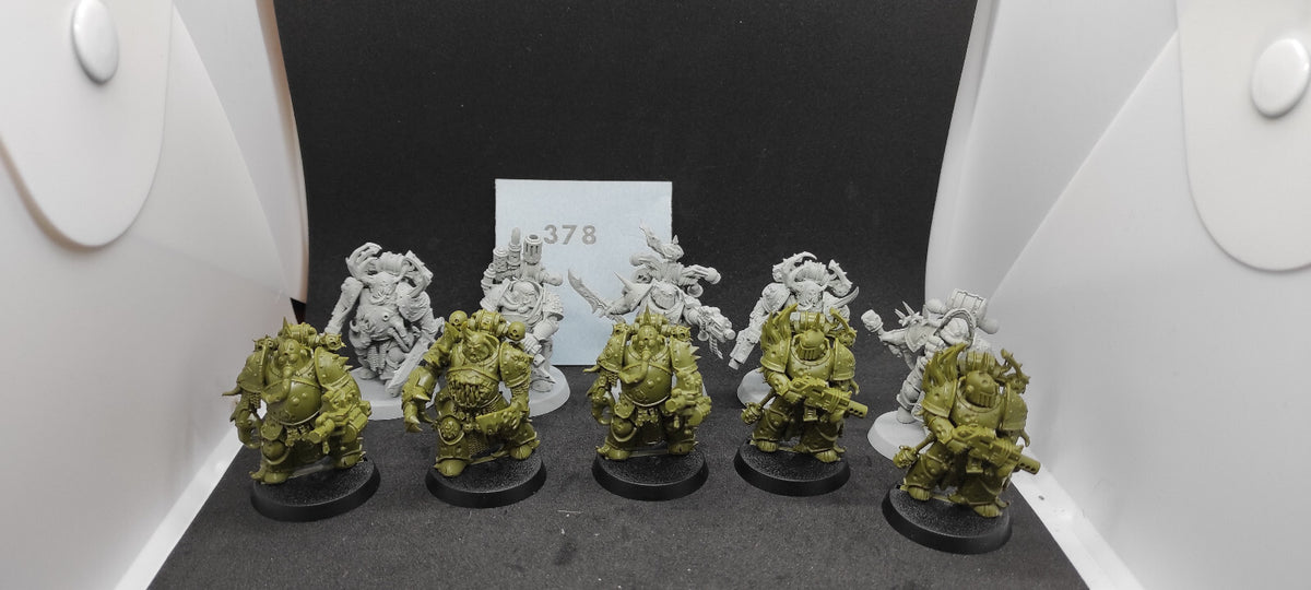 (10) Plague Marines Death Guard Chaos Space Marines Warhammer 40k -2160-