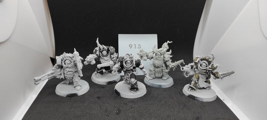 (5) Blightlord Terminators Death Guard Chaos Space Marines Warhammer 40k -2169-