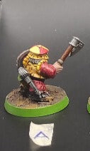 (1) Dwarf Clansmen Warhammer Fantasy Miniatures -1223-