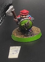 (1) Dwarf Clansmen Warhammer Fantasy Miniatures -1232-