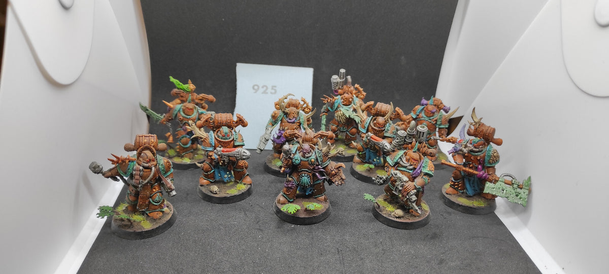 (10) Plague Marines Death Guard Chaos Space Marines Warhammer 40k -2186-
