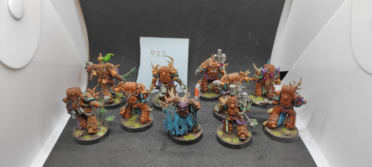 (10) Plague Marines Death Guard Chaos Space Marines Warhammer 40k -2186-