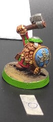 (1) Dwarf Clansmen Warhammer Fantasy Miniatures -1237-
