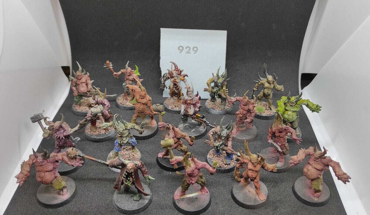 (20) Poxwalkers Death Guard Chaos Space Marines Warhammer 40k -2187-