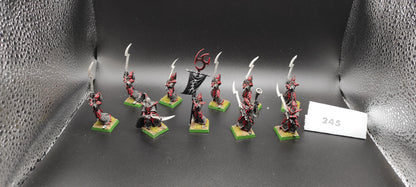 reserved egco-50 Warhammer Fantasy WHFB Dark Elves LOT GROUP 3: Executioners reserved egco-50