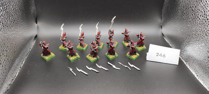 reserved egco-50 Warhammer Fantasy WHFB Dark Elves LOT GROUP 3: Executioners reserved egco-50