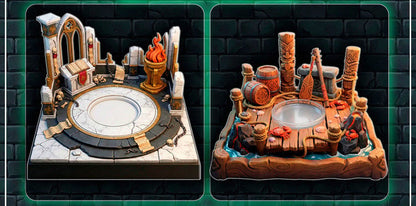 Universal Dioramas - Fantasy Scenic Base Diorama