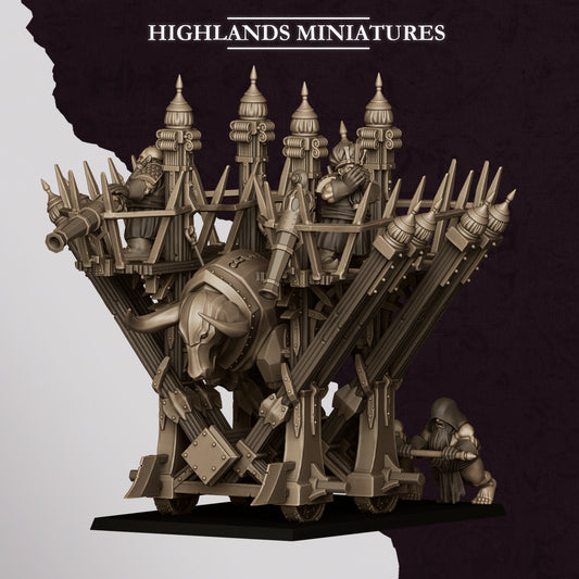 Blazing Icon of Marduk - Highlands Miniatures (1)