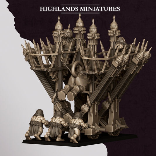 Blazing Icon of Marduk - Highlands Miniatures (1)