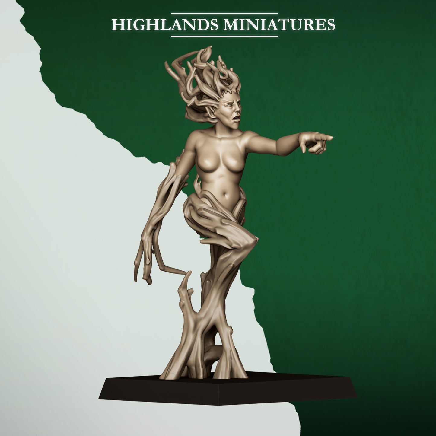 Dryad Spirit - Highlands Miniatures (1)