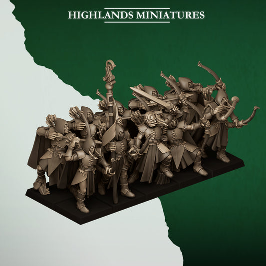 Feral Archers - Highlands Miniatures (10)