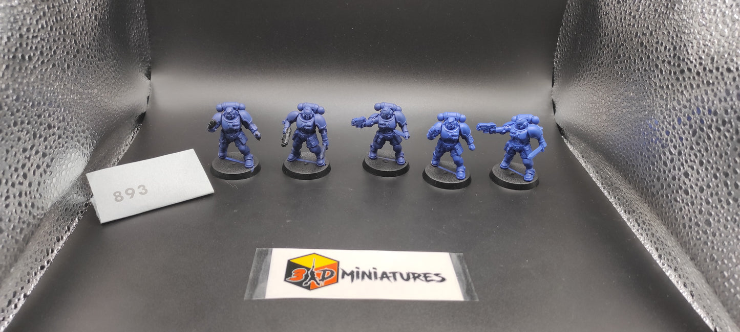 5 Primaris Reivers Space Marines Warhammer 40k -893-