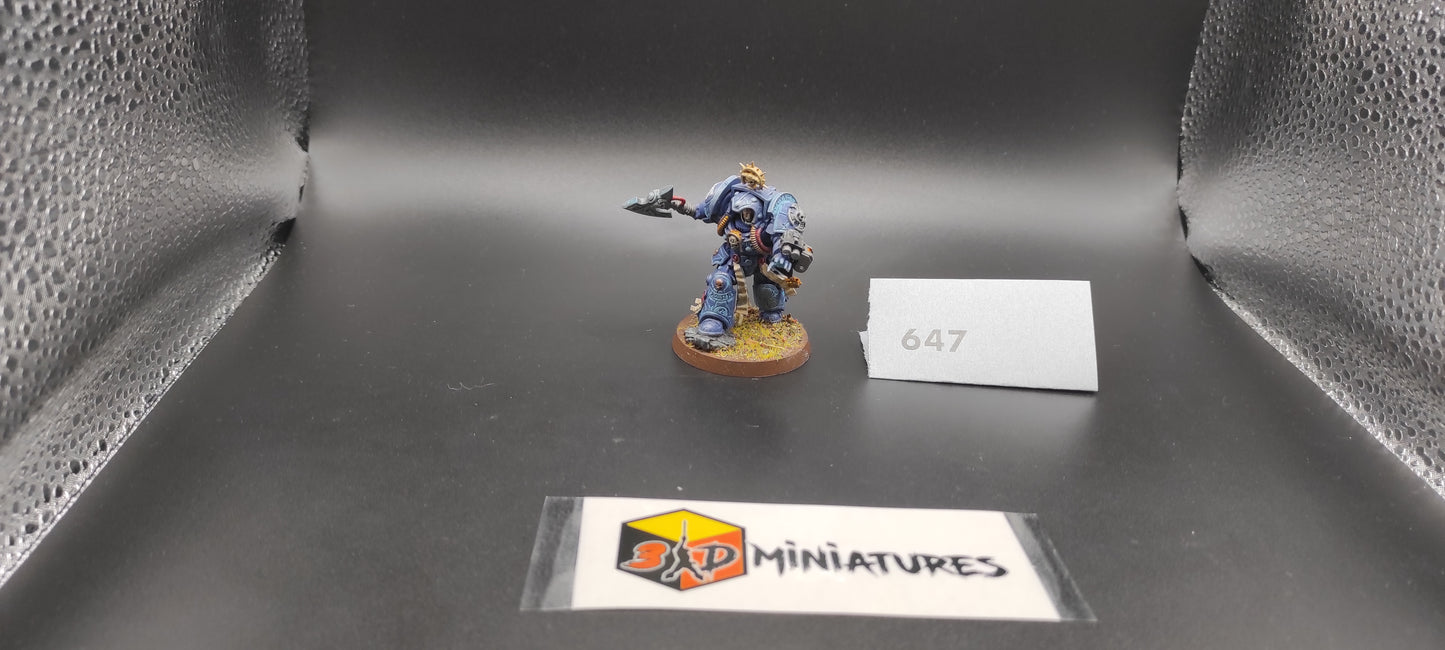 Librarian in Terminator Armour Space Marines Warhammer 40k -647-
