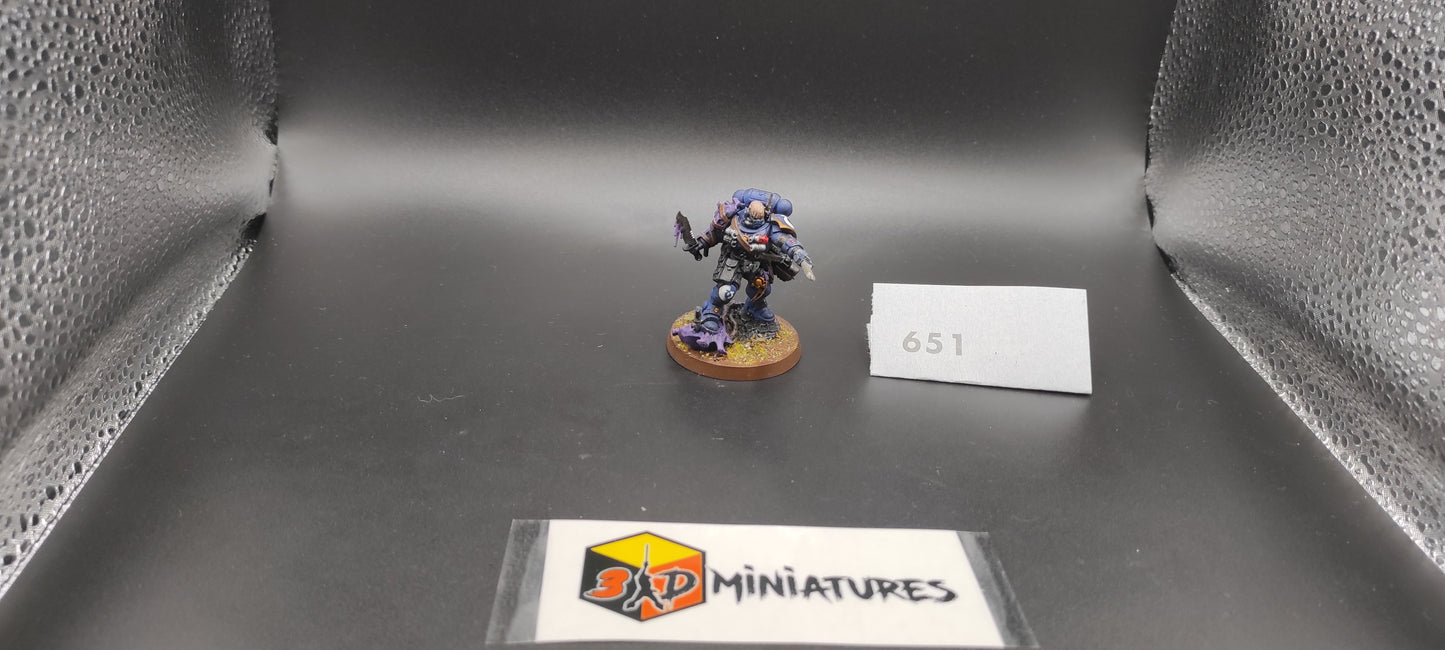 Lieutenant with Combi-Weapon Space Marines Warhammer 40k -651-