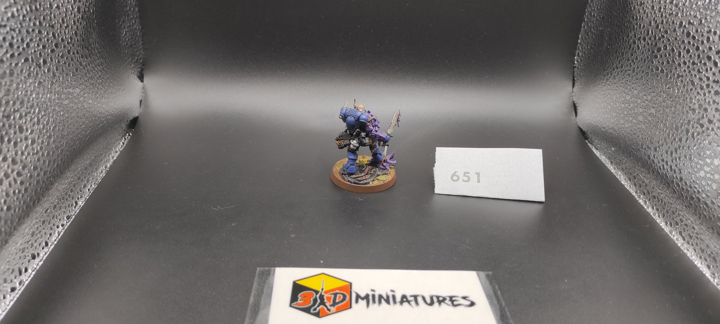 Lieutenant with Combi-Weapon Space Marines Warhammer 40k -651-