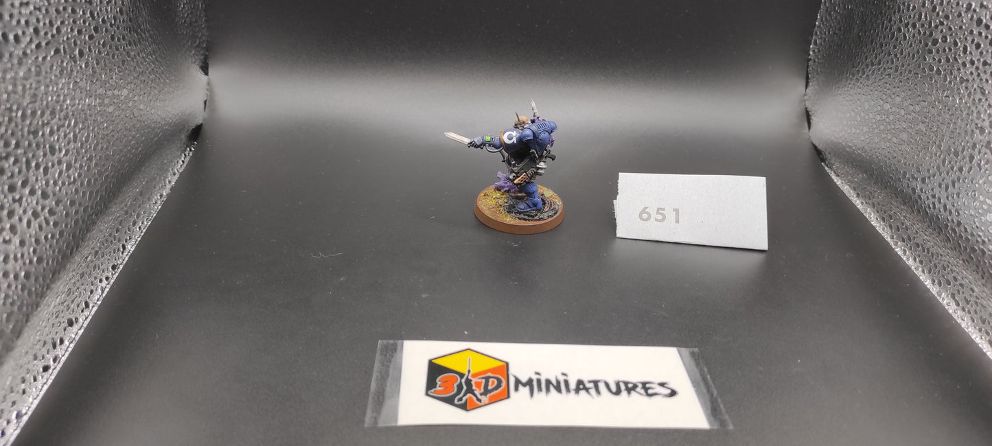Lieutenant with Combi-Weapon Space Marines Warhammer 40k -651-