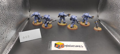 5 Terminator Squad Space Marines Warhammer 40k -655-