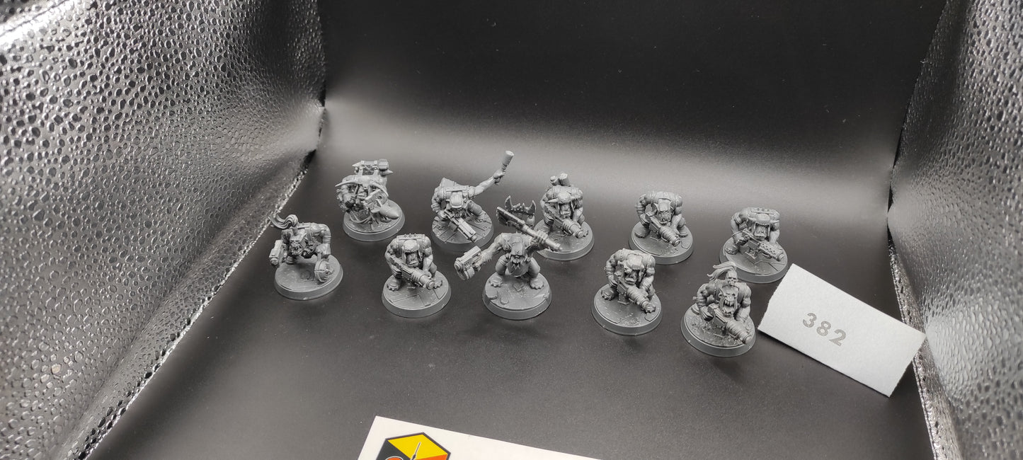 (10) Boyz Orks Warhammer 40k -382-