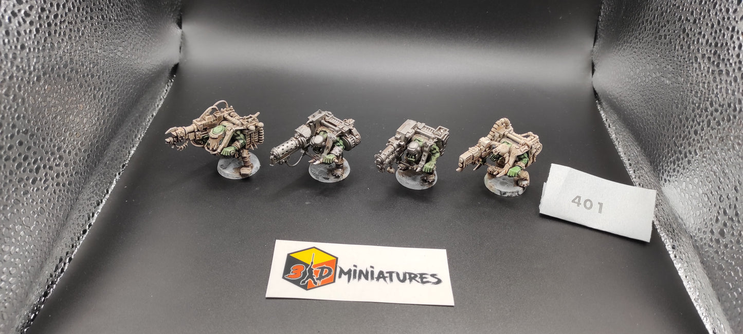 (4) Ork Lootas Orks Warhammer 40k -401-