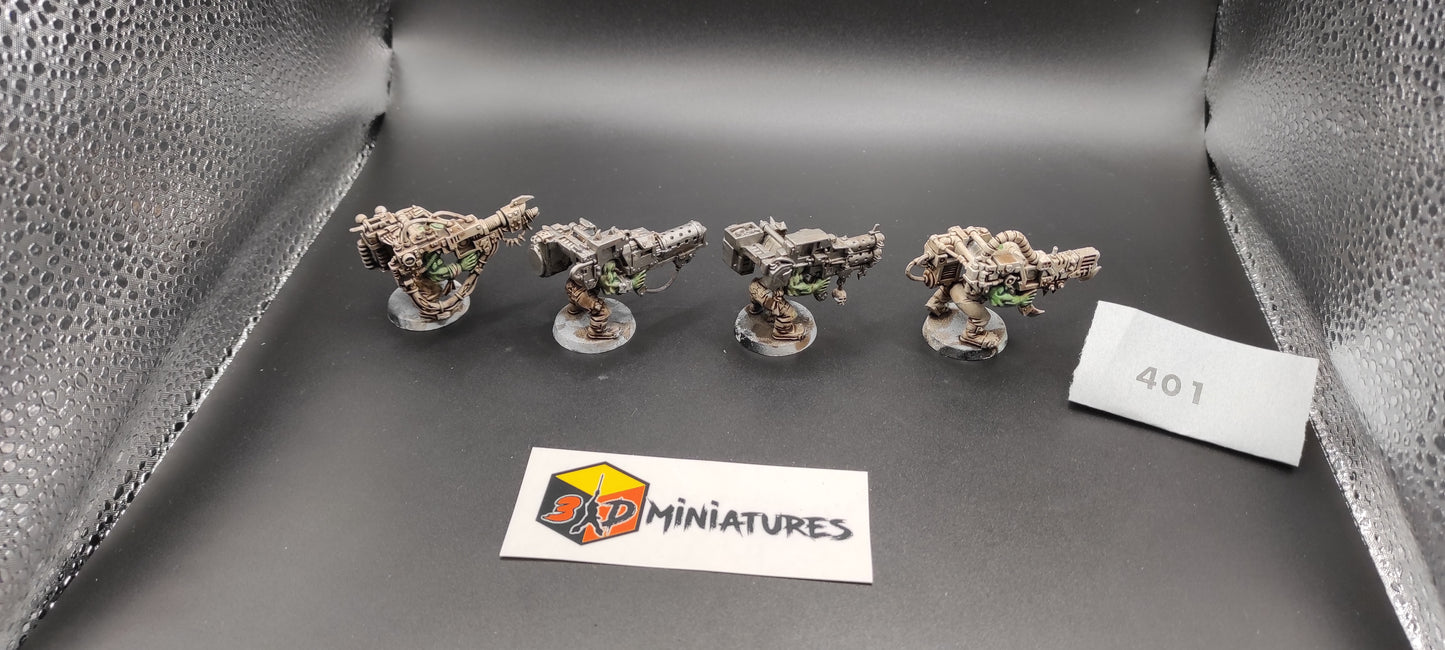(4) Ork Lootas Orks Warhammer 40k -401-