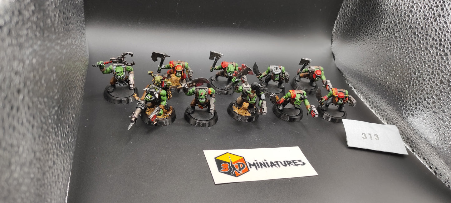 (10) Boyz Orks Warhammer 40k -313-