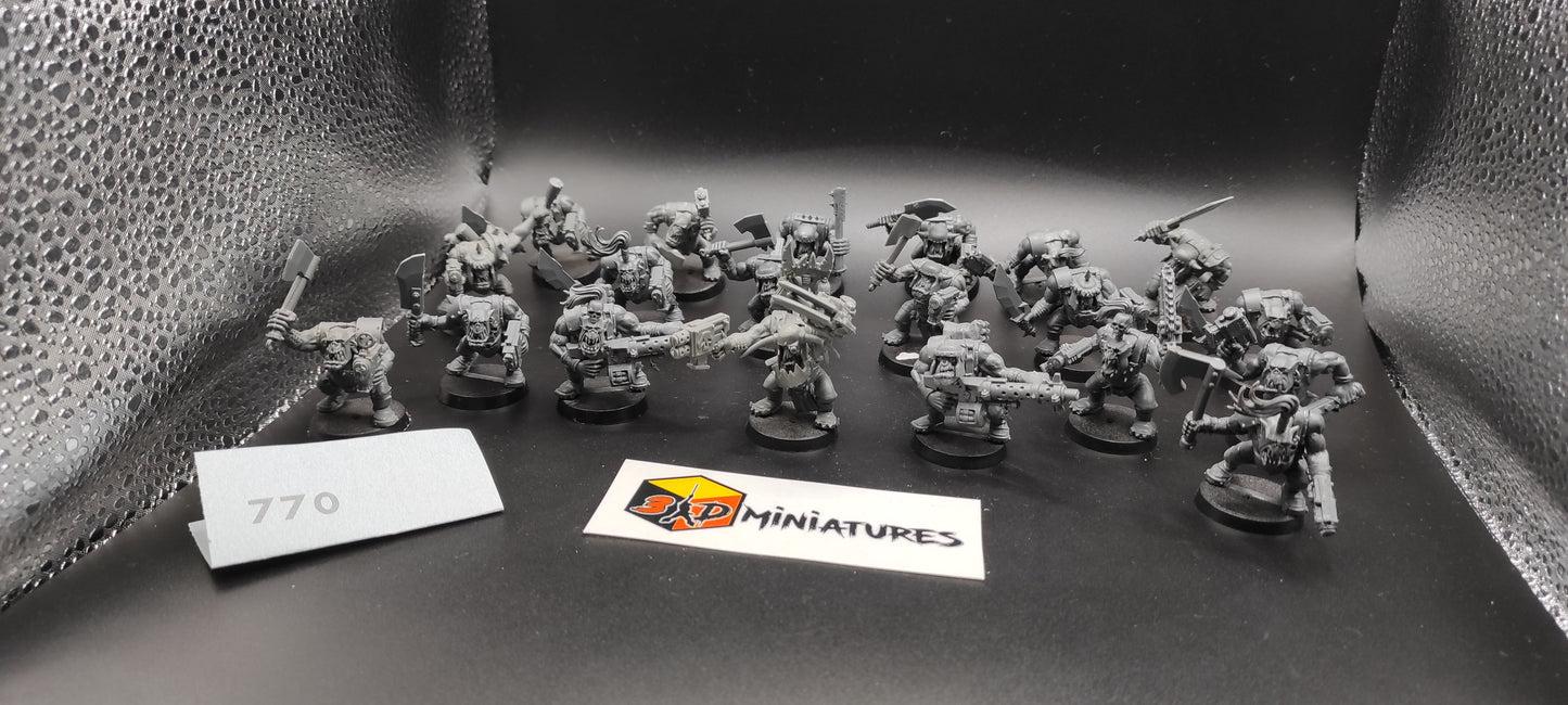 (20) Boyz Orks Warhammer 40k -770-