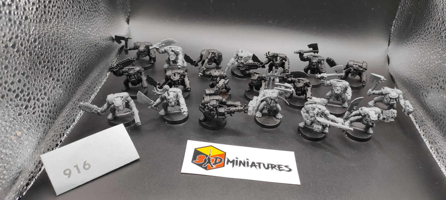 (20) Boyz Orks Warhammer 40k -916-