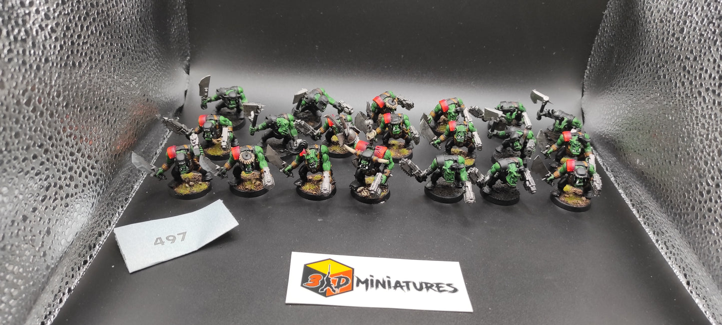 (20) Boyz Orks Warhammer 40k -497-