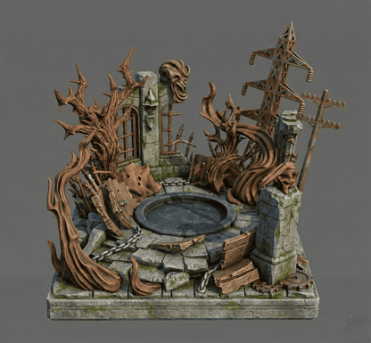 Universal Dioramas - Fantasy Scenic Base Diorama