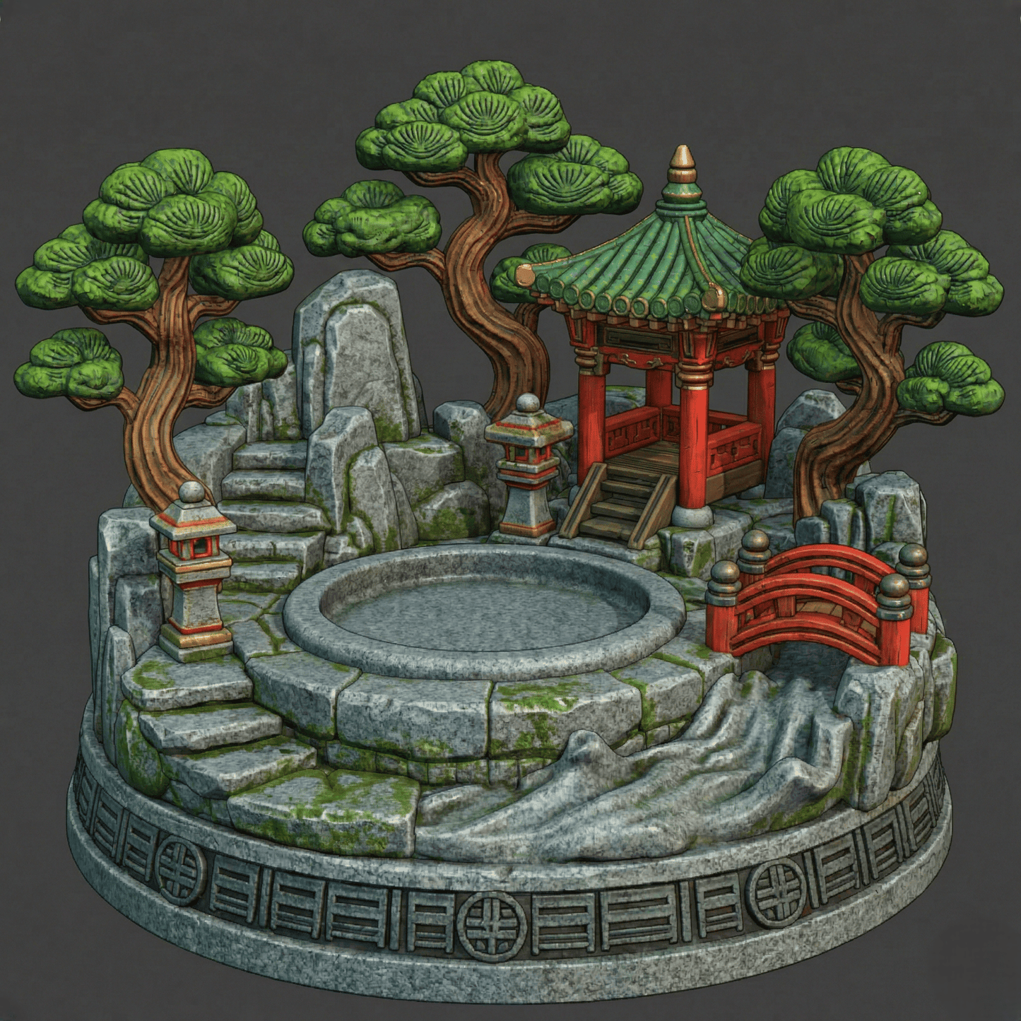 Universal Dioramas - Fantasy Scenic Base Diorama