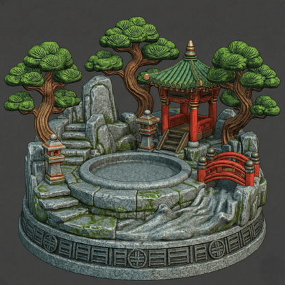 Universal Dioramas - Fantasy Scenic Base Diorama