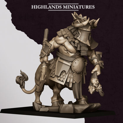 Marduk KURASIKKU Great Minotaur Hero - Highlands Miniatures (1)