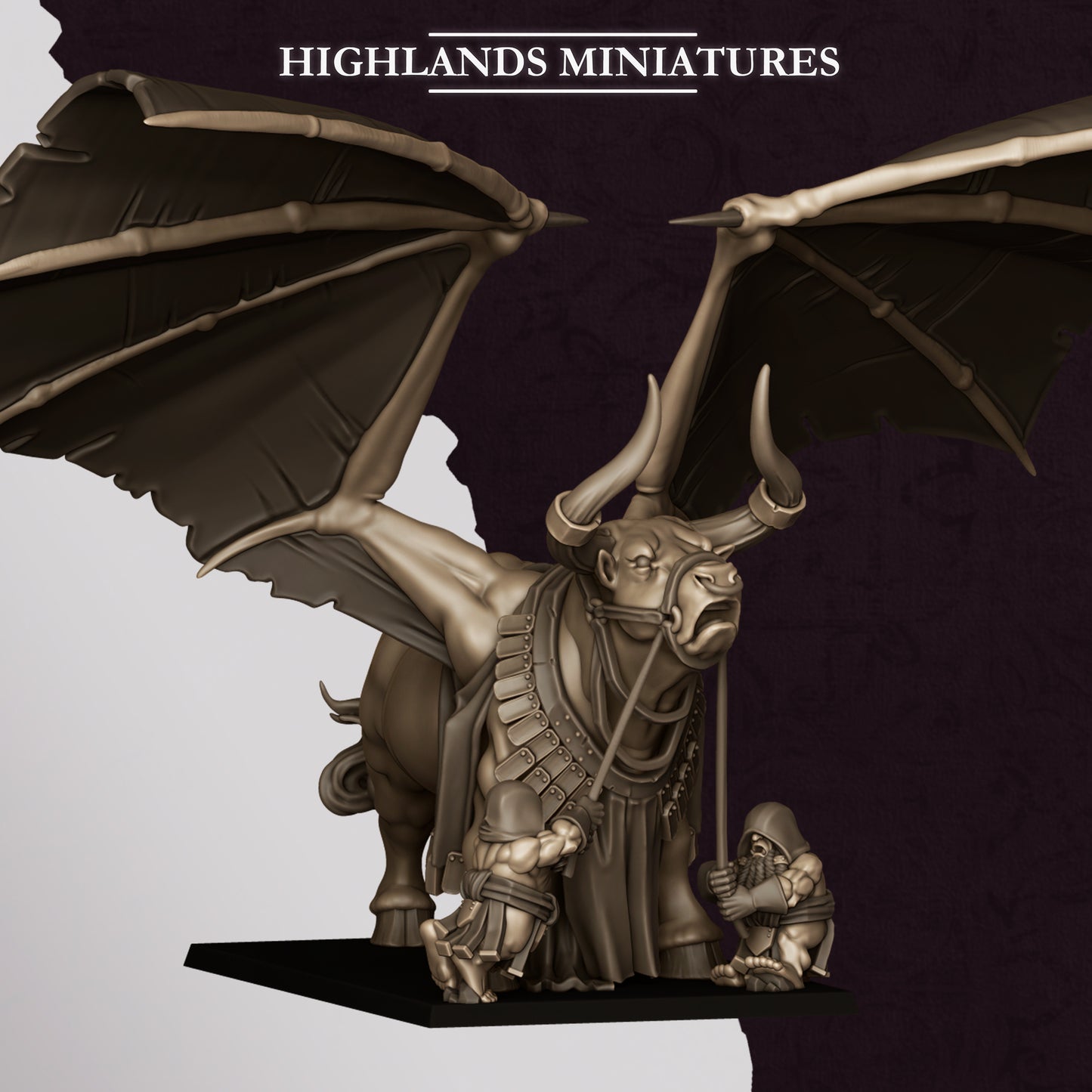 Marduk Bull - Highlands Miniatures (1)