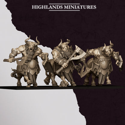 Marduk Minotaur Unit - Highlands Miniatures (3)