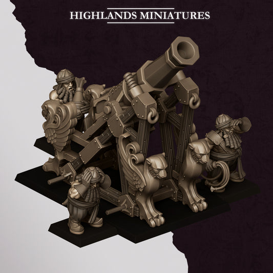 Marduk Mortar - Highlands Miniatures (1)