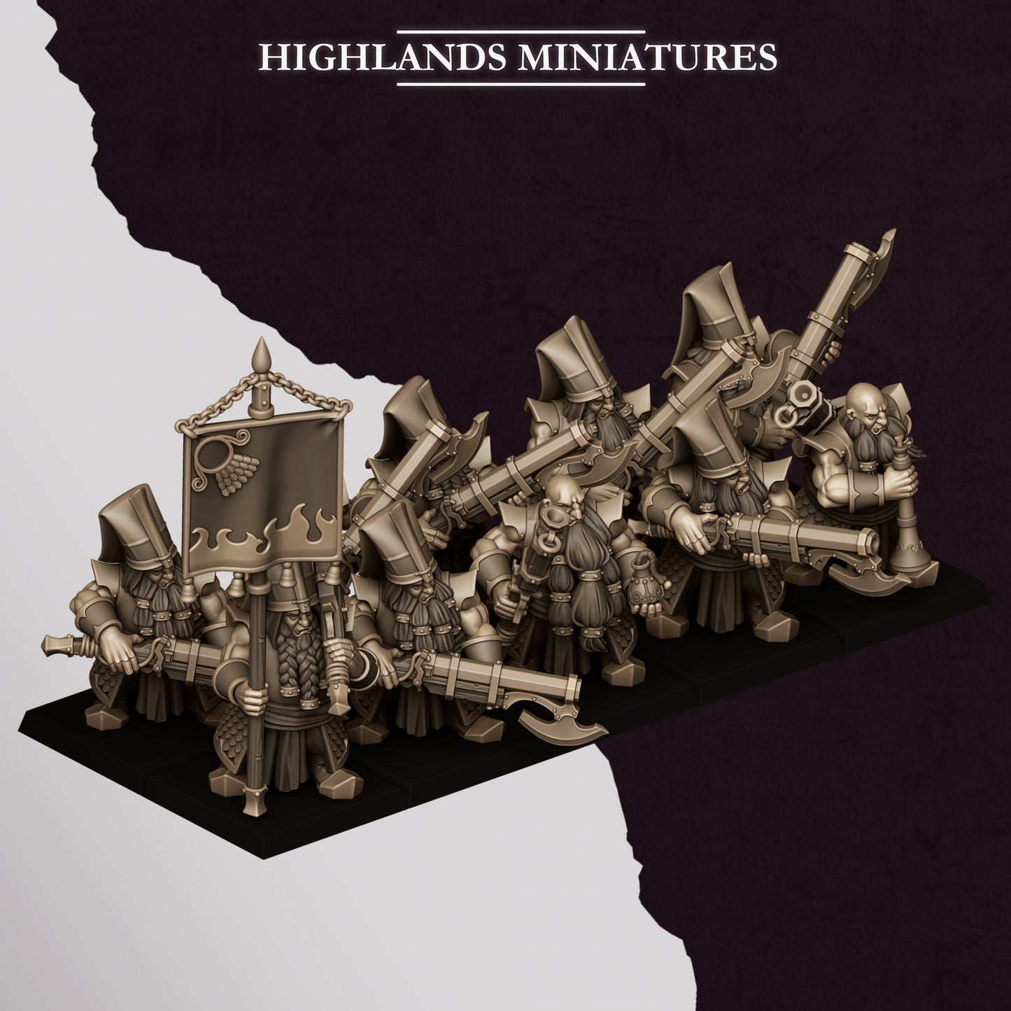 Marduk Shooters Jezail - Highlands Miniatures (10)