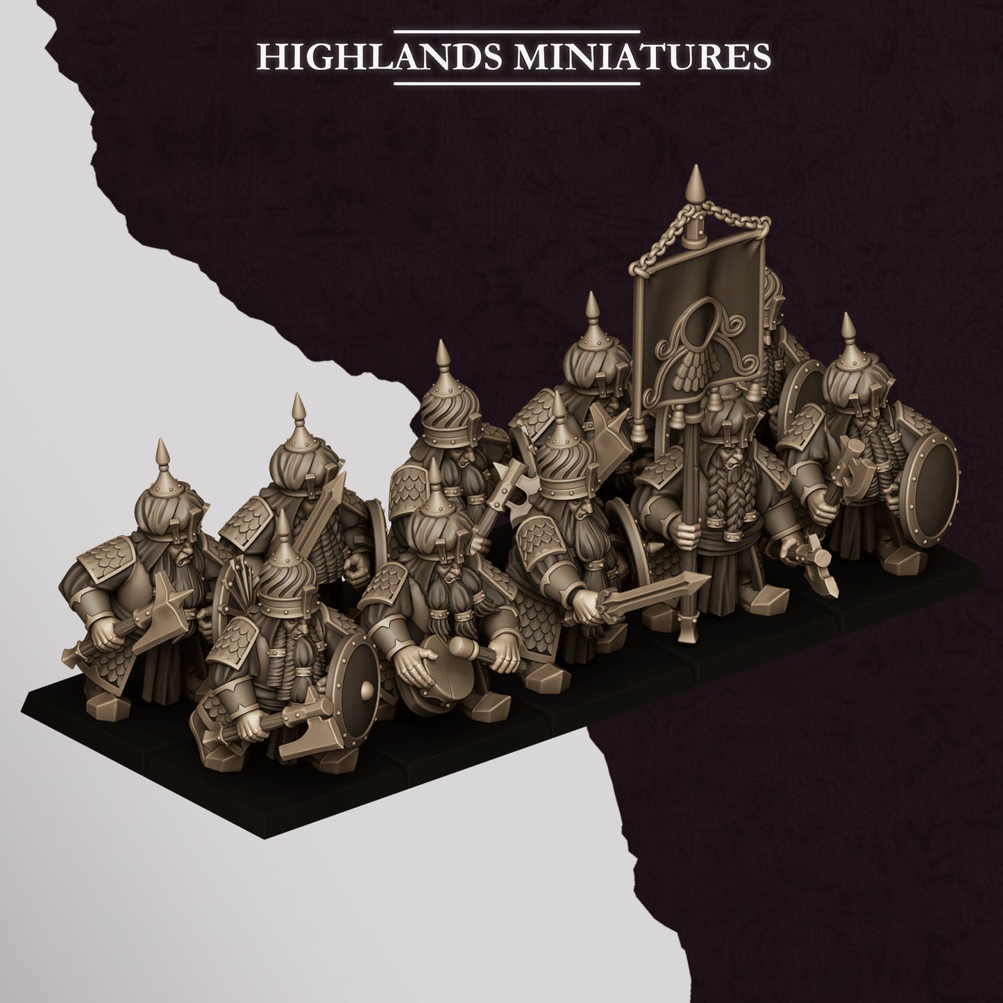 Marduk Warriors - Highlands Miniatures (10)
