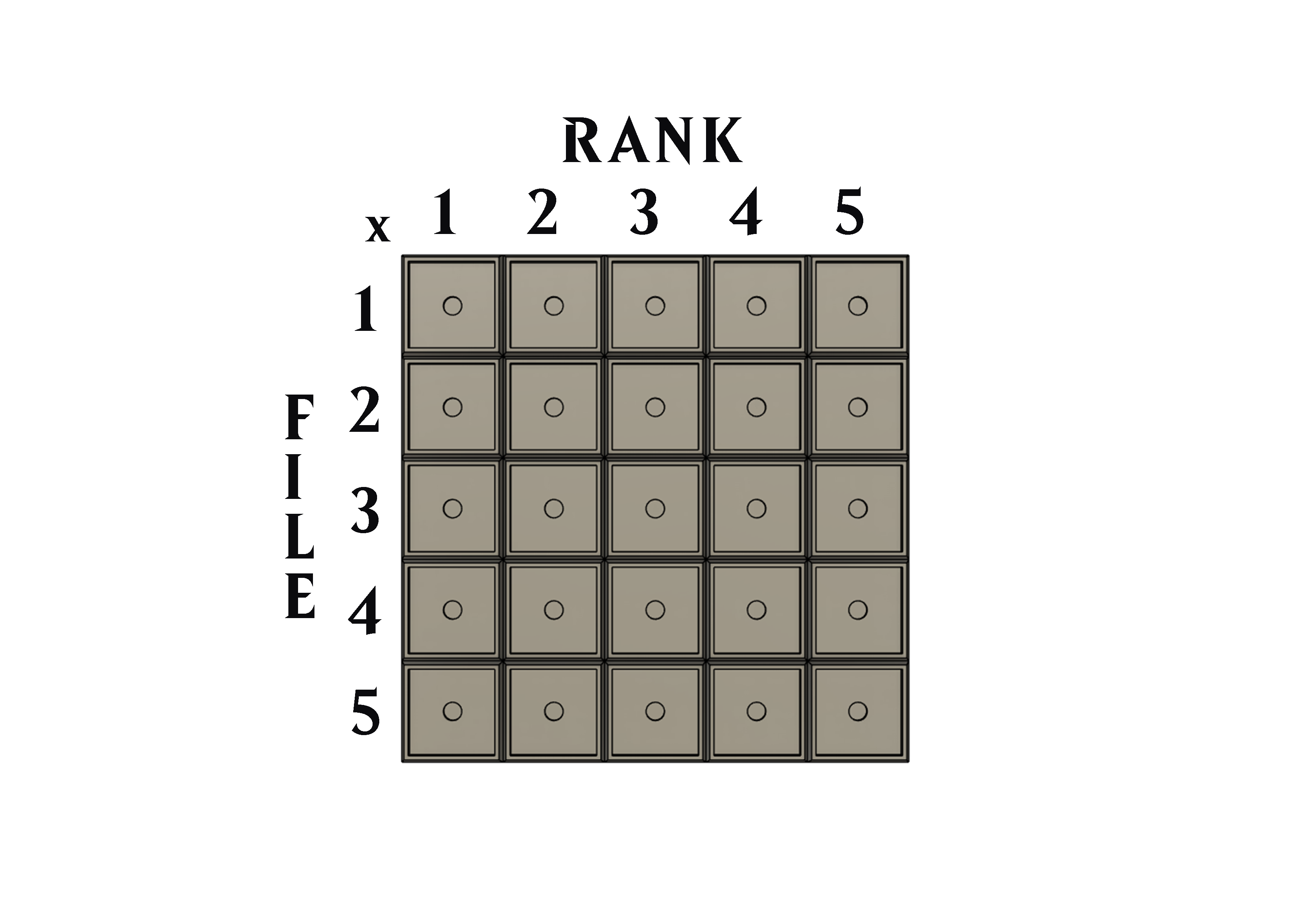 MBA Movement Base Adapter square 25x25mm to 30x30mm INFANTRY compatibl ...