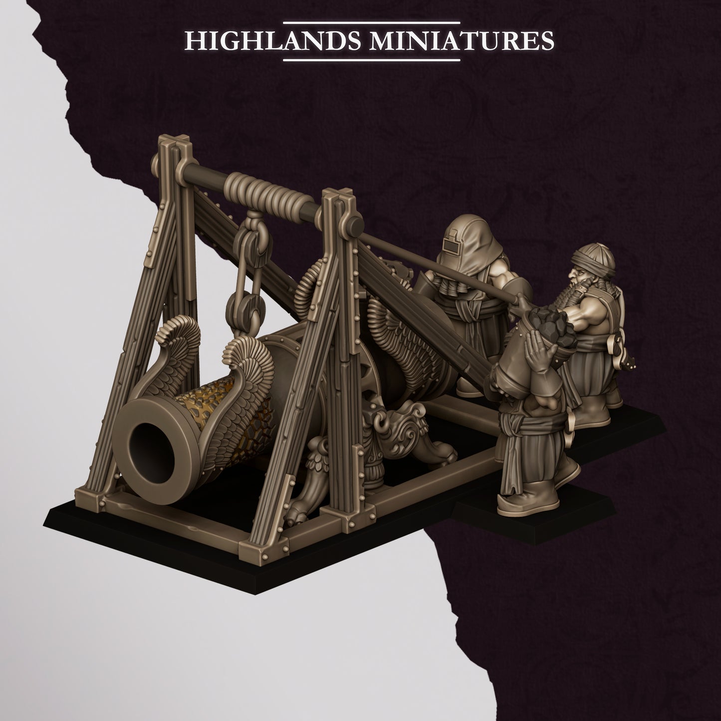 Marduk Rocket Cannon - Highlands Miniatures (1)